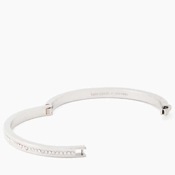 NWT KATE SPADE SILVER “RING IT UP” BRACELET! - Picture 2 of 5